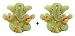 ManeKo Hindu God Idol Radium Ganesh Temple Showpiece for Car Dashboard - Pack of 2 RS.335.00