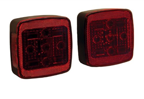 Shoreline Marine Trailer Light Kit Led Square