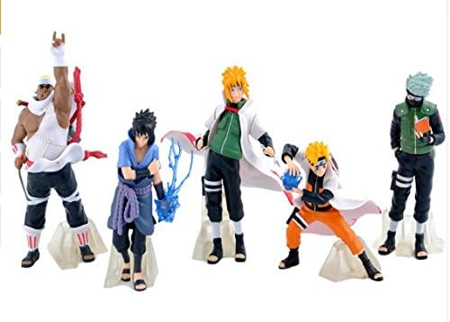 5 Pcs/set Naruto shippuden Action Figure Classic Toys Cool Naruto Kakashi Sasuke Uzumaki Figure Anime Model