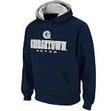 Georgetown Hoyas Navy Blue Sentinel Pullover Hoodie Sweatshirt (Large)