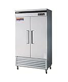 Turbo Air TSR-35SD Reach-In Refrigerator 2 Stainless Steel Doors 39-1/2 Wid ....