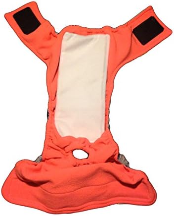 Barkerwear Reusable Dog Diaper Liners - Floral Reusable Diaper Liners ? The Super Soaker, L, 1 Pack for Use with Barkerwear Washable Dog Diapers, Britches, Belly Bands, Male Wraps