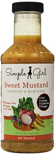 Simple Girl Sweet Mustard Salad Dressing 16 oz by Perfect Portions