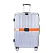 Hibate TSA Lock Luggage Strap Suitcase Travel Belt - Orange, Pack of 2