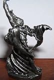 Pewter Figurine Wizard with Staff