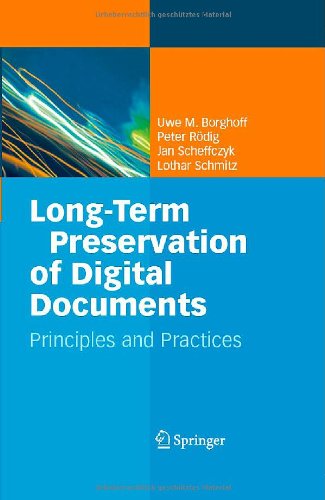 Long-Term Preservation of Digital Documents 3540336397 pdf