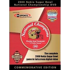 2000 Sugar Bowl-Florida State Vs Virginia Tech by 