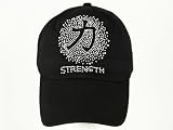 Chinese Power rhinestone cap - custom hats made with rhinestones