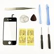 Replacement Touch screen Glass Digitizer for iPhone 4G + 8 Piece Tool Kit