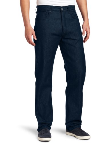 Levi's Men's 501 Original Shrink To Fit Jean, Cobalt Blue/Black Fill, 34x30