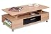 Eclipse Coffee Table in Biscotti and Black