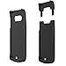 Galaxy S7 Edge Charger Case, Maxdara [Updated Version] 5000 mAh Portable External Backup Battery Charger Cover Case Pack for Samsung Galaxy S7 Edge Rechargeable Power Bank Case (Black)