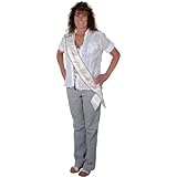 Mother Of The Bride Satin Sash Party Accessory (1 count) (1/Pkg)