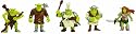 Shrek Forever After: Shrek and Ogre Army Swamp Mini Figures