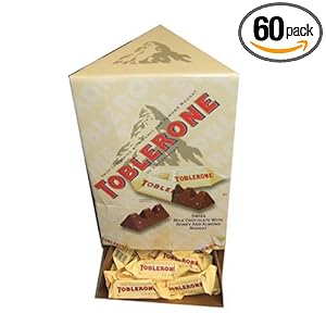 Toblerone Mini Changemaker, 0.44-Ounce (Pack of 60)