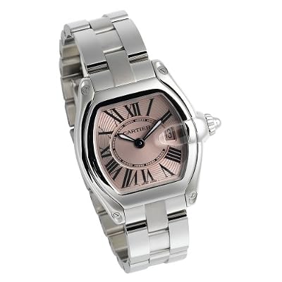 Cartier Womens Roadster Pink Dial Watch #W62017V3 Cartier Womens Roadster Pink Dial Watch #W62017V3