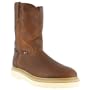 Men's Justin 10" Pull-On Roper Toe work Boots Tan, TAN, 9