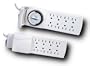 Westek TM08DHB Decorative Indoor Power Strip Timer, White