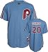 Mike Schmidt Philadelphia Phillies Light Blue Cooperstown Replica Jersey - XX-Large