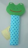 Alimrose Designs Australian Baby Hand Squeaker Toy-Harper the Frog
