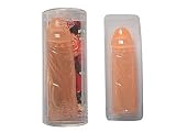 Clear Fleshtone Crystal Penis Sleeve