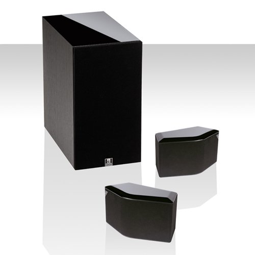Crystal Acoustics BPS-2.1-8-BL Compact Bipolar Stereo system with THX Select Certified Subwoofer