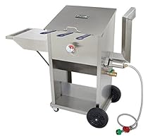 Bayou Classic 700-709 9-Gallon Stainless Steel Self Contained Deep