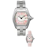 Cartier Roadster Small Steel Mother of Pearl Ladies Watch W6206006 by Cartier