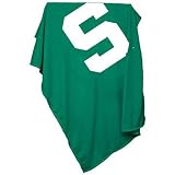 Michigan State Spartans NCAA Sweatshirt Blanket Throw