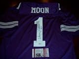 Warren Moon Signed Jersey - Washington Huskies hof Jsa coa - Autographed NFL Jerseys