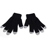 Yousave Accessories Acer Liquid E3 Capacitive Touch Screen Gloves - Black / Grey