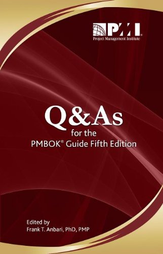 q  as for the pmbok guide