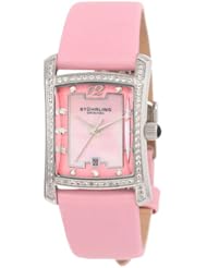 Stuhrling Original Womens 145CL.1215A9 Classic Gatsby La Femme Swiss Quartz Mother of Pearl Date Watch