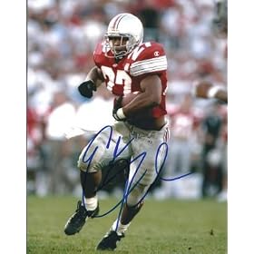Eddie George Autographed Ohio State Buckeyes 8x10 Photo - 1995 Heisman Trophy Winner