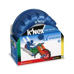 K'Nex: 4X Speeders Building Set - Blue
