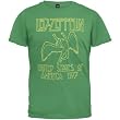 Led Zeppelin - 1977 Kelly Green T-Shirt