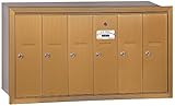 Salsbury Industries 3506BRP Recessed Mounted Vertical Mailbox with Master Commercial Lock, Private A