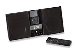 Logitech AudioStation - Portable speakers with digital player dock for iPod - 80 Watt - black
