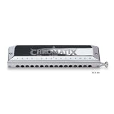 Suzuki Chromatix SCX-48 12 Hole Chromatic Harmonica, Key of F