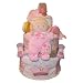 Princess Diaper Cake - 3 Tier