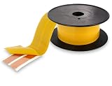 Sewell Super Flat Adhesive Speaker Wire, 16 AWG, 2 Conductor, 50 ft. Spool, White