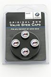 BMW Valve Stem Caps with M Logo