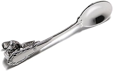 AMANOGAWA Cutlery Tie Clip , Silver Spoon