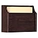 Wooden Mallet Deep Pocket File Holder, Letter Size, Light Oak