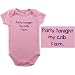 Baby-Says Bodysuit - Party Tonight My Crib 3 AM