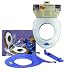 Strata Flip Toilet Seat Reducer White