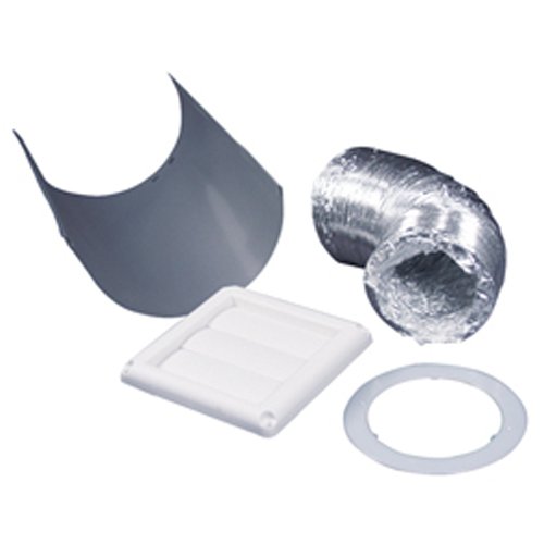 Deflect-0 SK5WF Dryer Vent Kit with 5' SUPPUR-FLEX Clothes Dryer Transition Duct