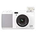 Ricoh GR Digital IV Digitalkamera (10 Megapixel, 4-fach opt. Zoom, 7,6 cm (3 Zoll) Display, bildstabilisiert) wei�