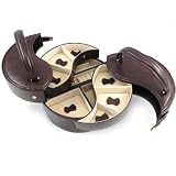 Coffret &agrave; Bijoux "Yin Yang" Brun GM