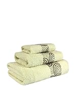 Flor De Algodón Juego De Toallas Hypnos (Beige)